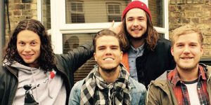 Picture of Kaleo, a band from Iceland.